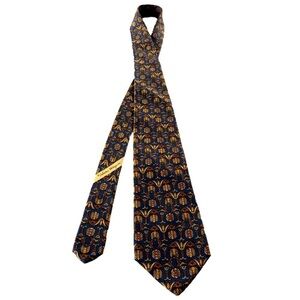 Salvatore Ferragamo Vintage Rare Novelty Tie. 100% Silk!